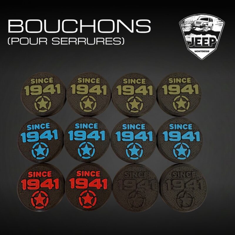 Bouchon de serrure Jeep protection hors-route