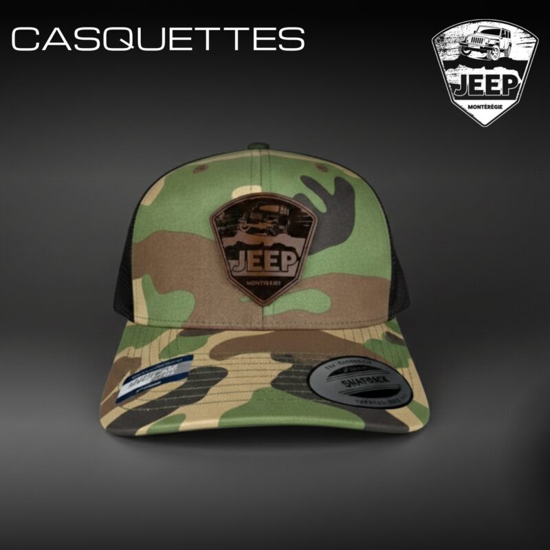 Casquette Jeep Montérégie accessoire club 4x4