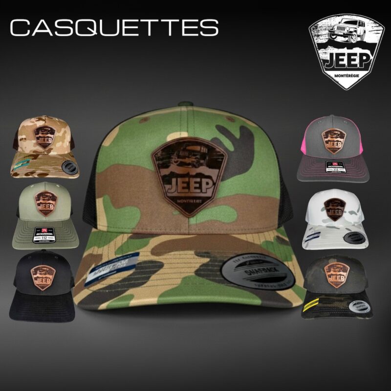 Casquette Jeep Montérégie vêtement club off-road