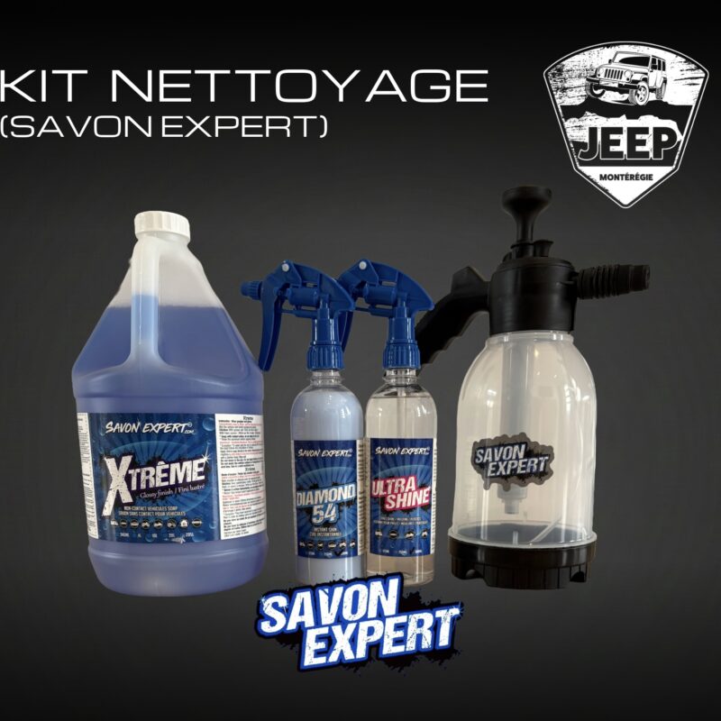 Produit nettoyage Savon Expert pour Jeep